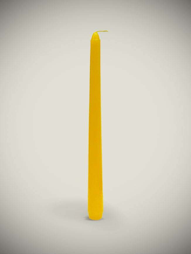Vela de Candelabro - Amarillo 25cm