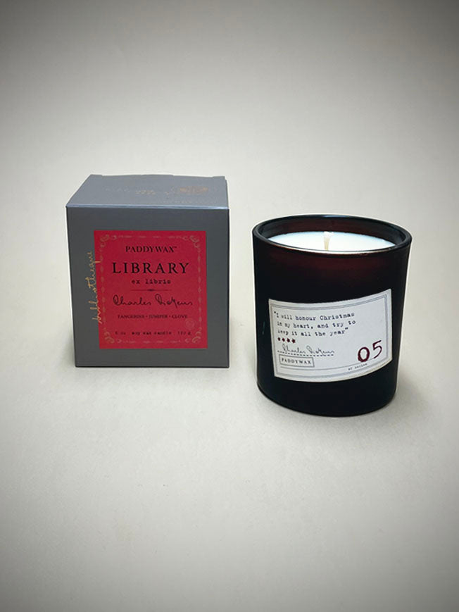 Library Candle 'Charles Dickens' 6oz