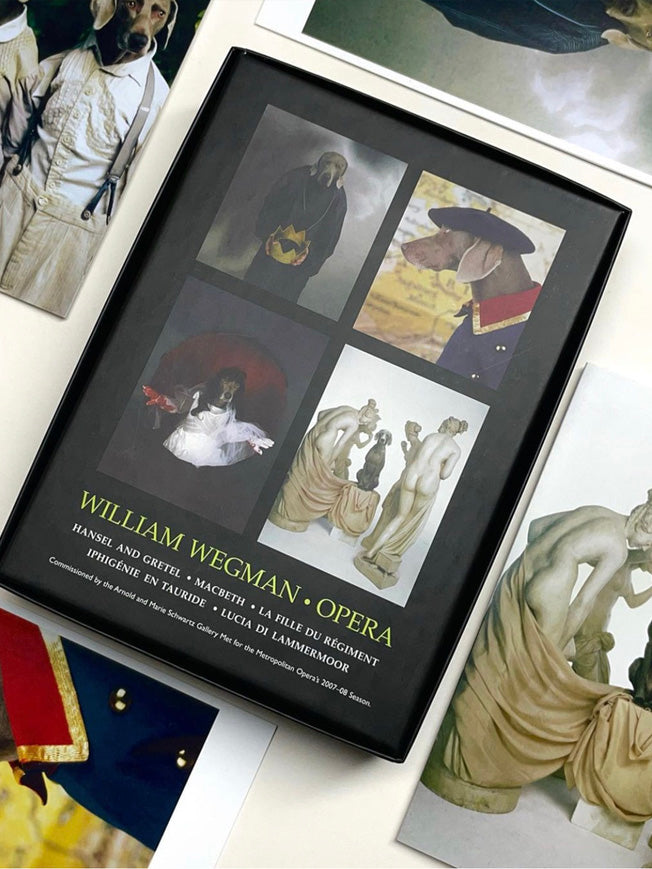 Caja con 20 Tarjetas 'Opera' de William Wegman